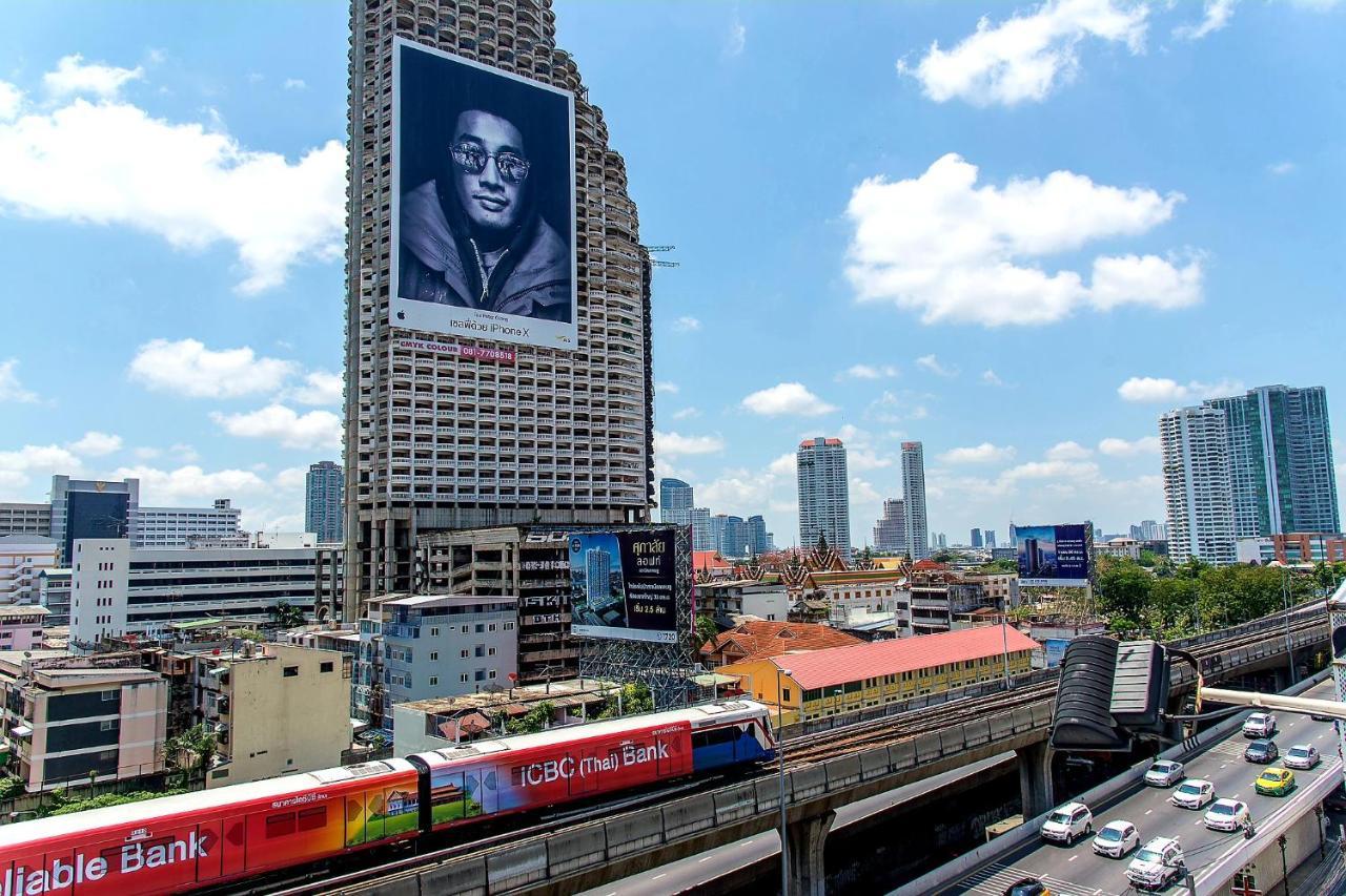 The Studio At Sathorn Terrace Lägenhet Bangkok Exteriör bild